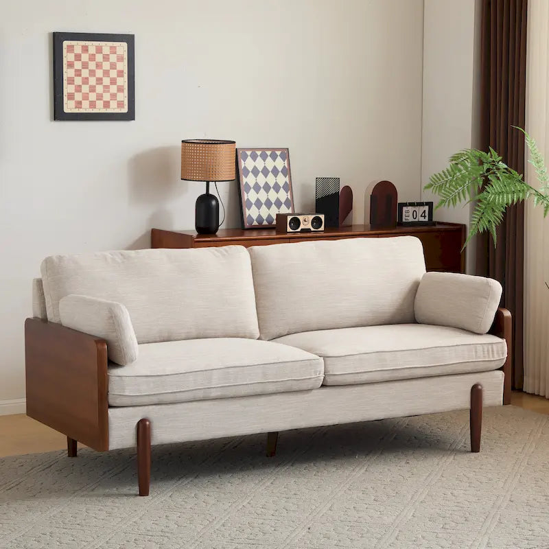 Canapé 3 places Mid-Century Modern