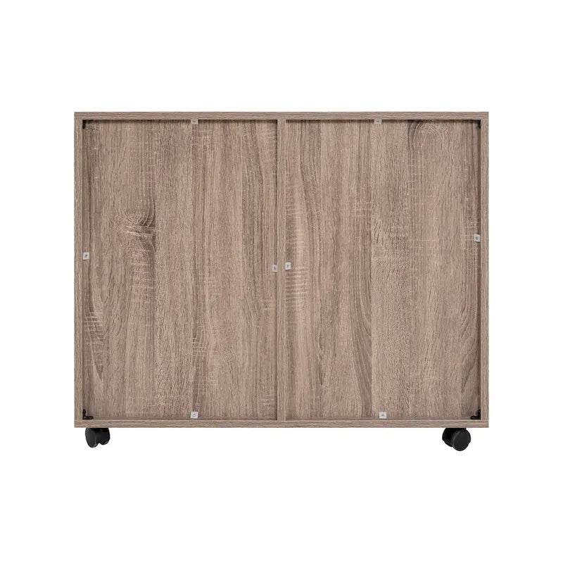 Meuble de rangement 5 tiroirs sur roulettes