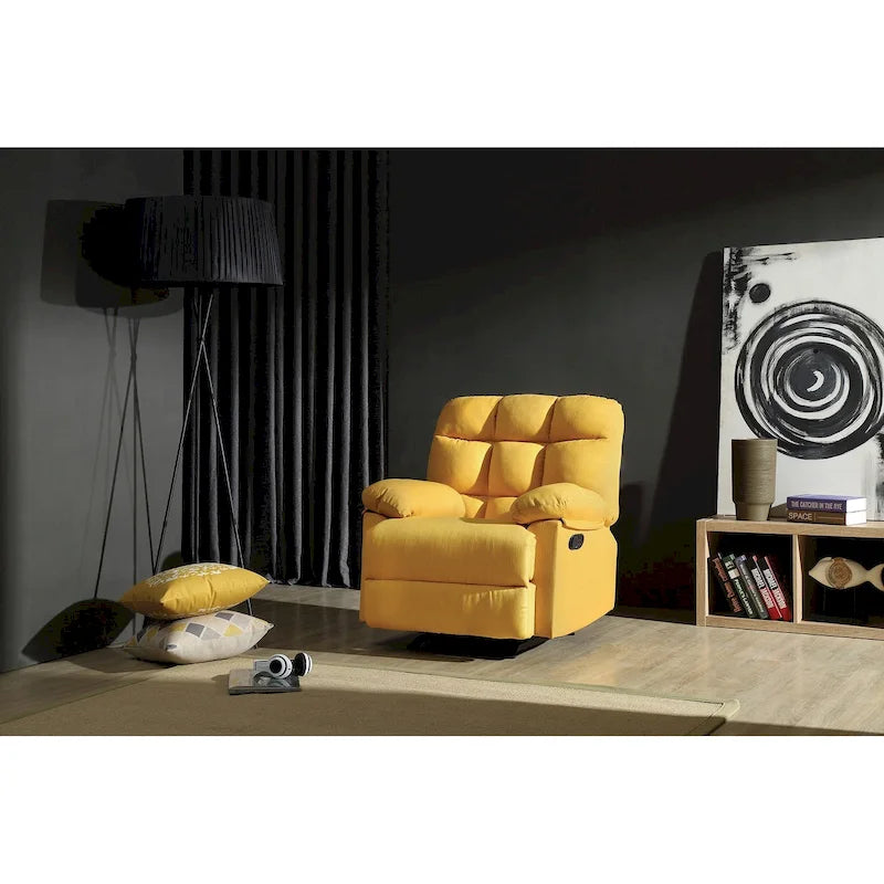 Fauteuil inclinable à bascule en tissu - 37L x 39P x 38H