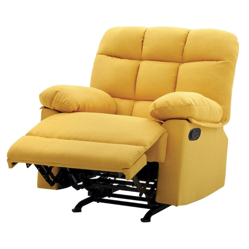 Fauteuil inclinable à bascule en tissu - 37L x 39P x 38H