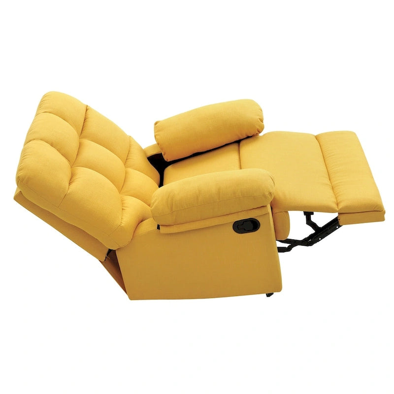 Fauteuil inclinable à bascule en tissu - 37L x 39P x 38H