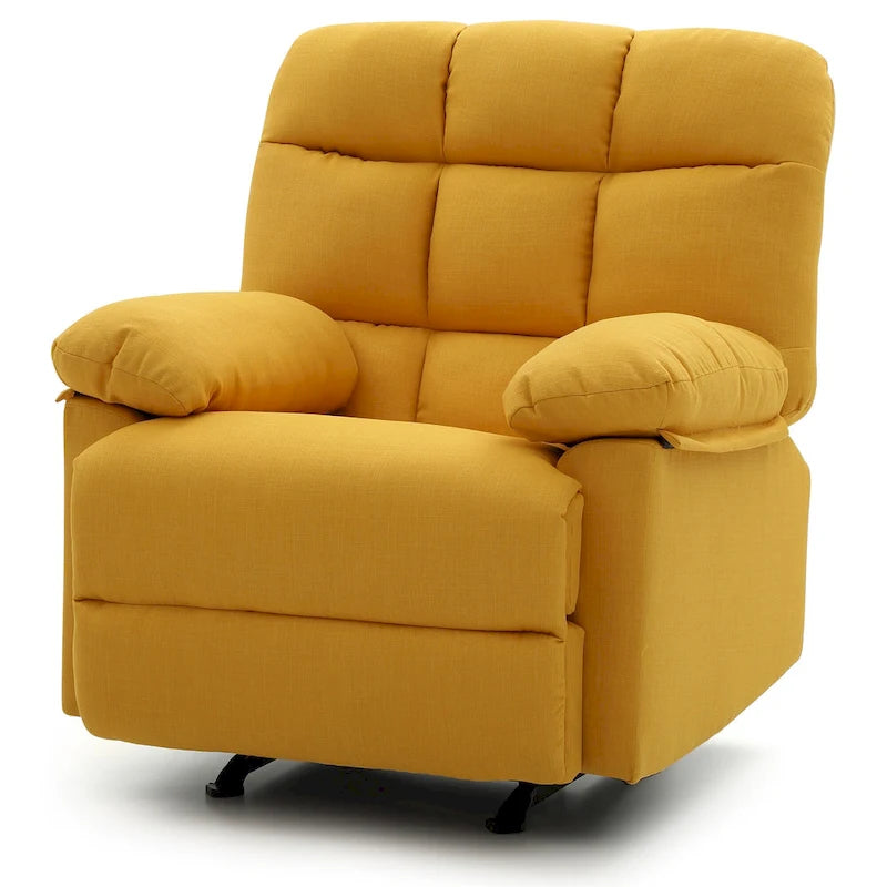 Fauteuil inclinable à bascule en tissu - 37L x 39P x 38H