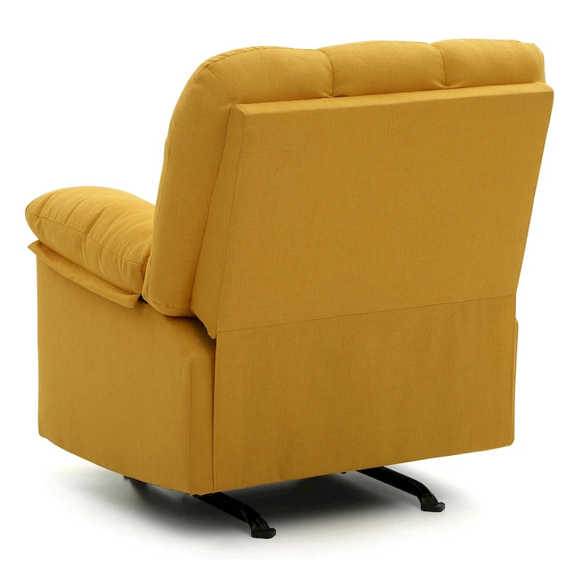 Fauteuil inclinable à bascule en tissu - 37L x 39P x 38H