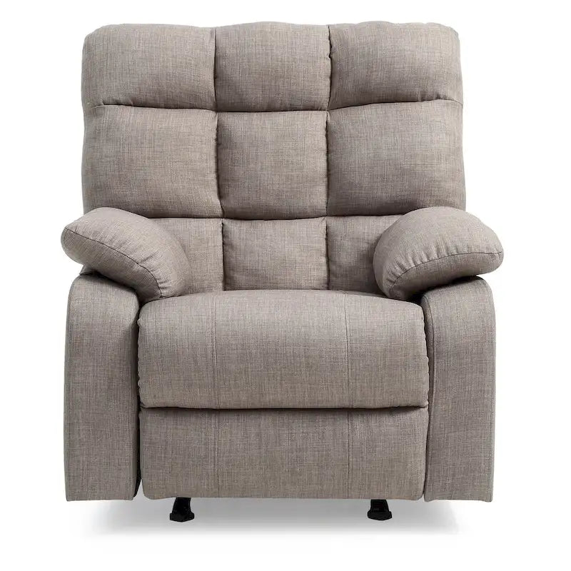Fauteuil inclinable à bascule en tissu - 37L x 39P x 38H