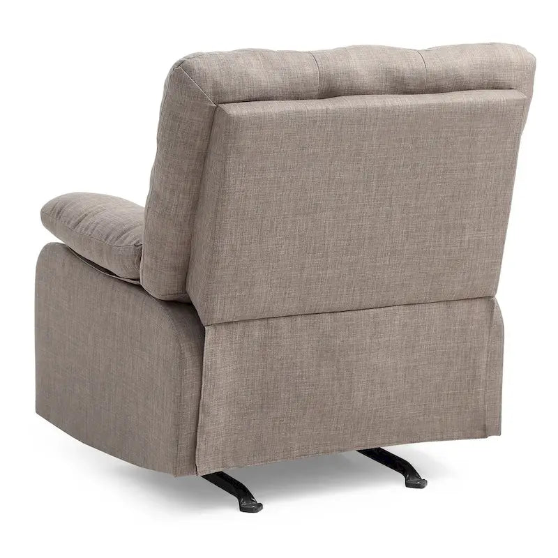 Fauteuil inclinable à bascule en tissu - 37L x 39P x 38H