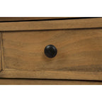 Console de table avec deux tiroirs de rangement et une étagère inférieure pour le salon et l'entrée