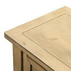 Console de table avec deux tiroirs de rangement et une étagère inférieure pour le salon et l'entrée