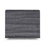Table de chevet à 2 tiroirs avec surface aspect bois