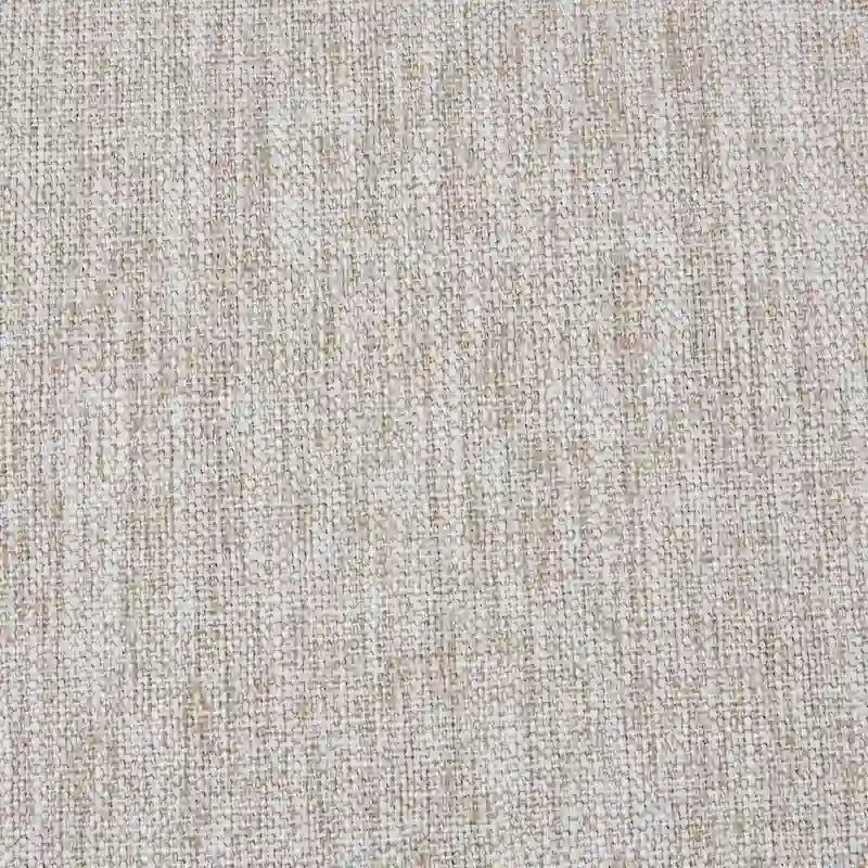 Causeuse en rotin beige avec cadre en bois massif