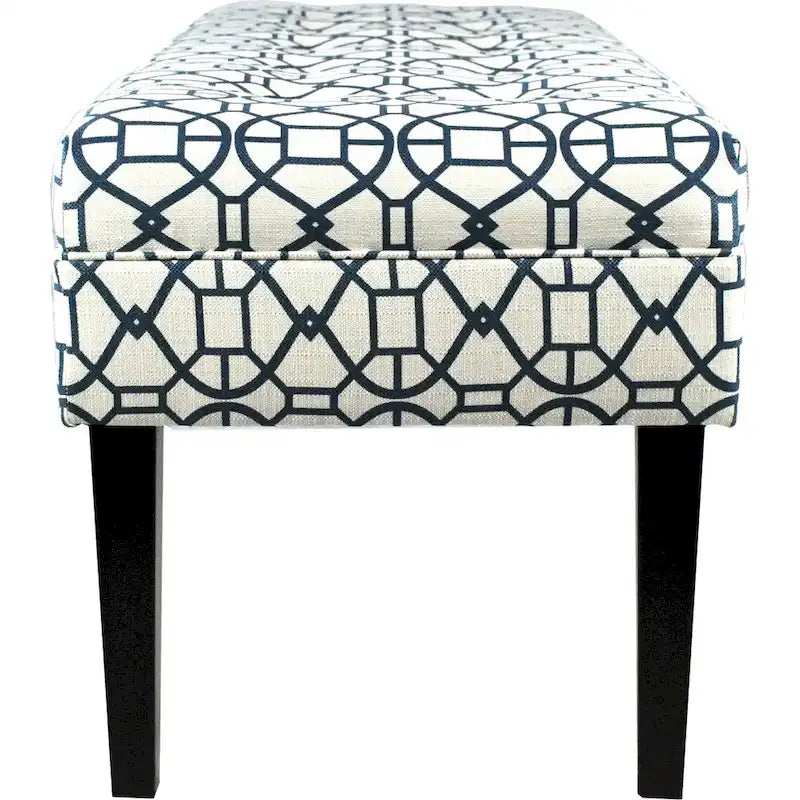 Banc long capitonné