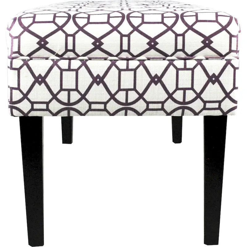 Banc long capitonné