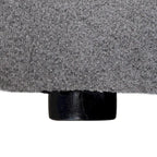 Canapé d'angle modulable en V – Revêtement en lin, coussins déhoussables