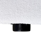 Canapé d'angle modulable en V – Revêtement en lin, coussins déhoussables